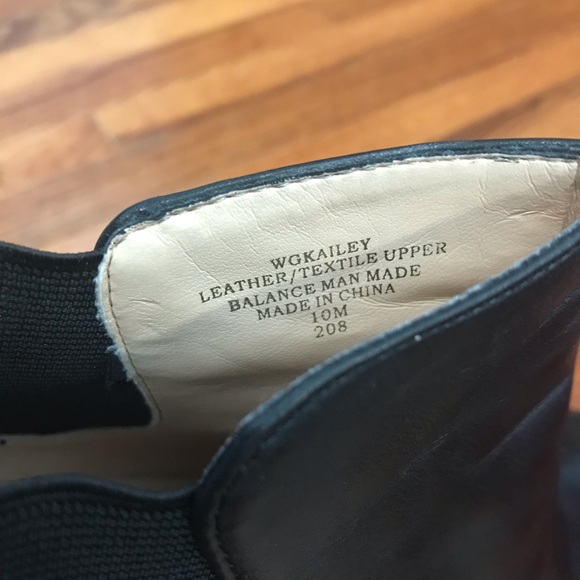 Guess black leather booties - Picture 6 of 7